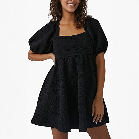 Free People Violet Mini Dress in Black Size Small - Picture 1 of 6